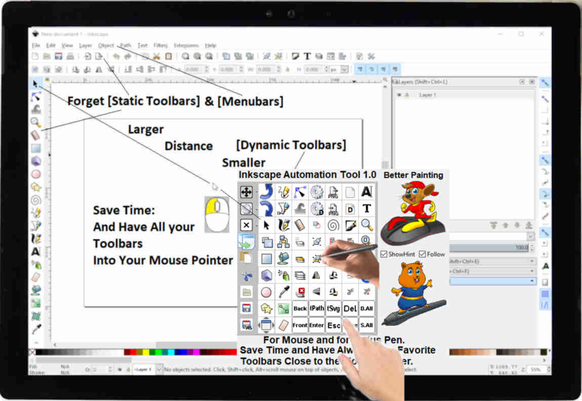 inkscape tools