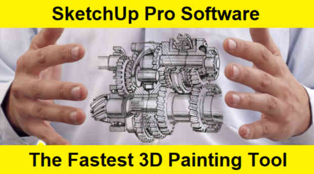 sketchup 3d painting