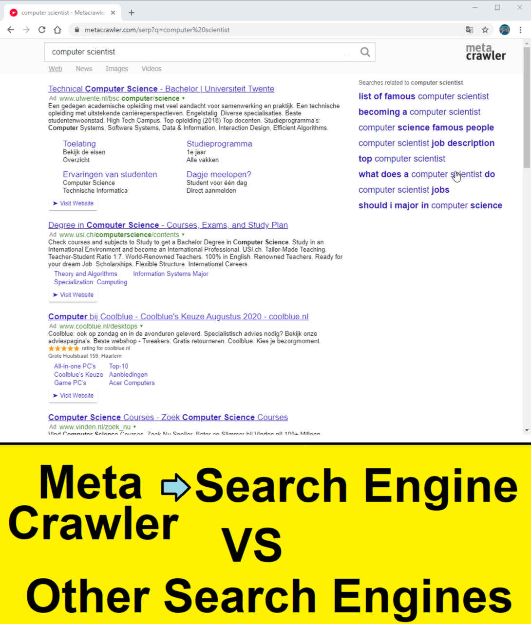 alternative for metacrawler