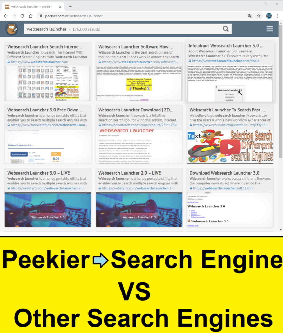 alternatives for peekier