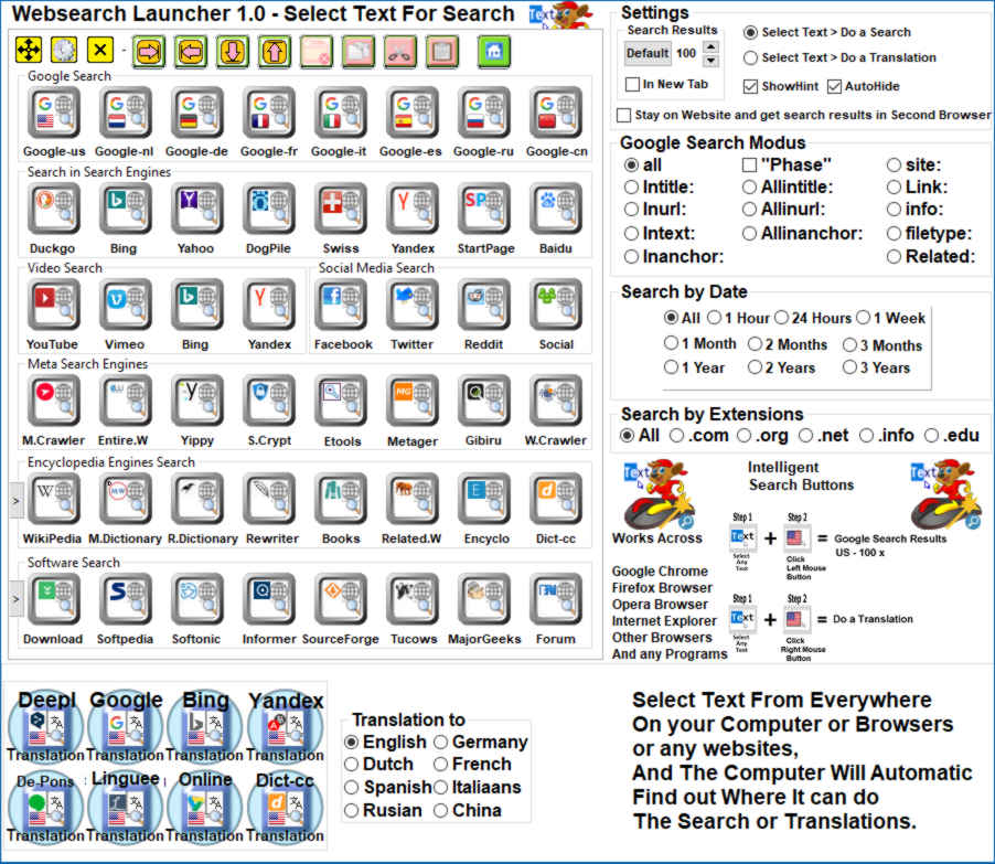 web search tools